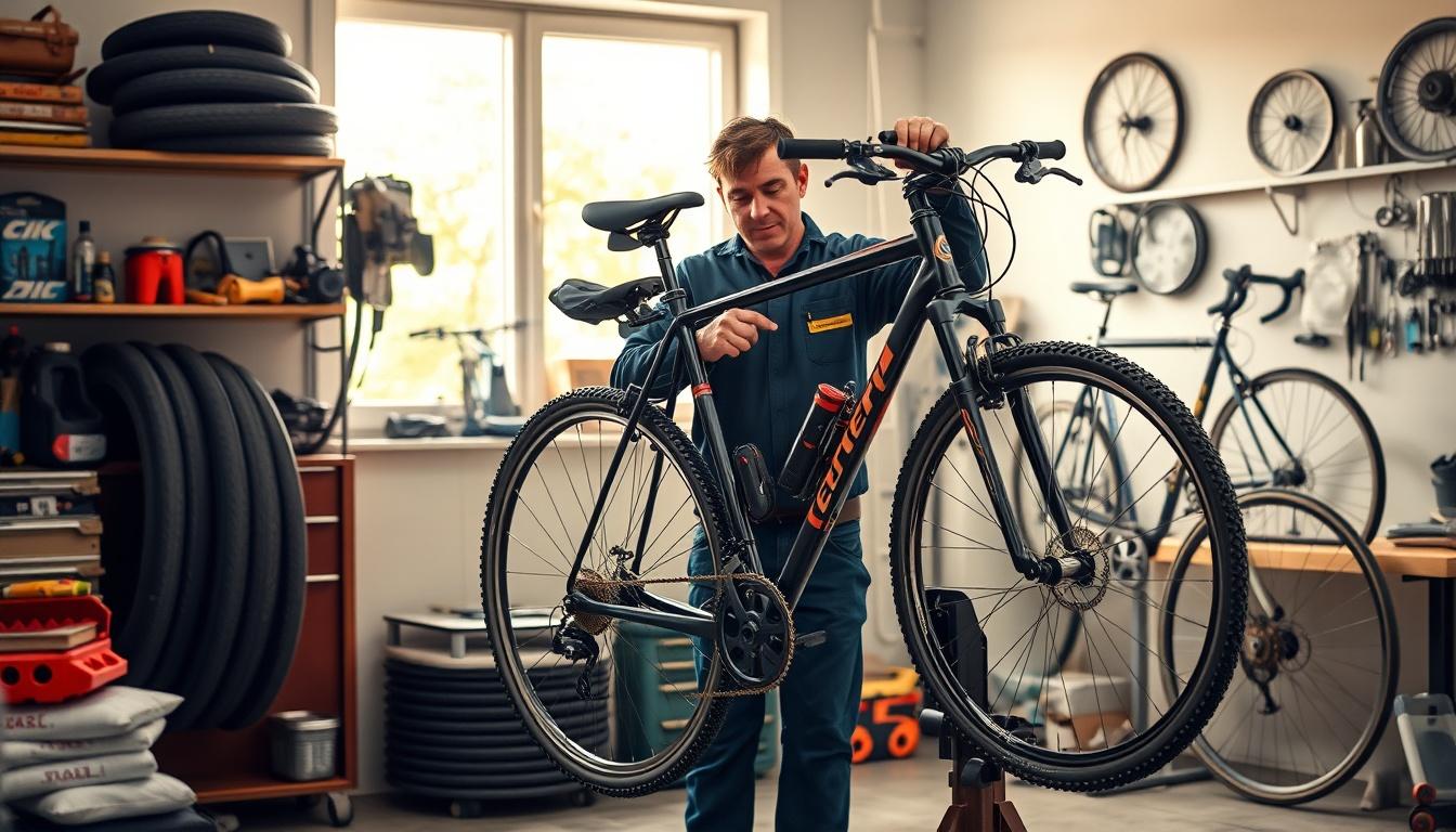 Riparazioni e manutenzione bici